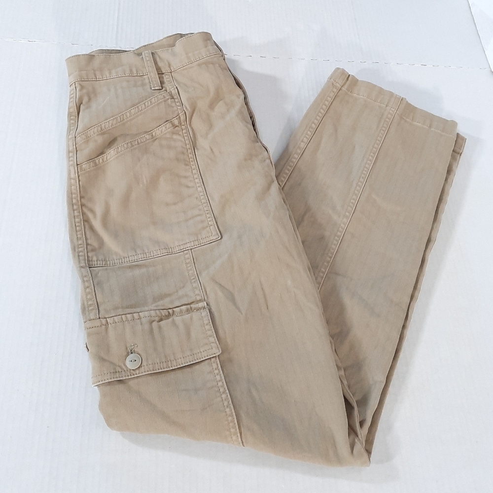 Madewell The Garment Dyed 90s Straight Cargo Pants
